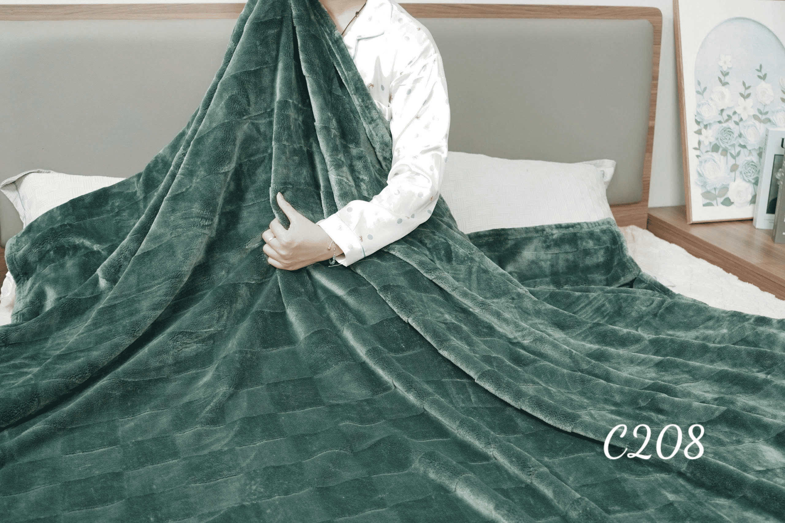 Chăn lông mềm mại-B0032